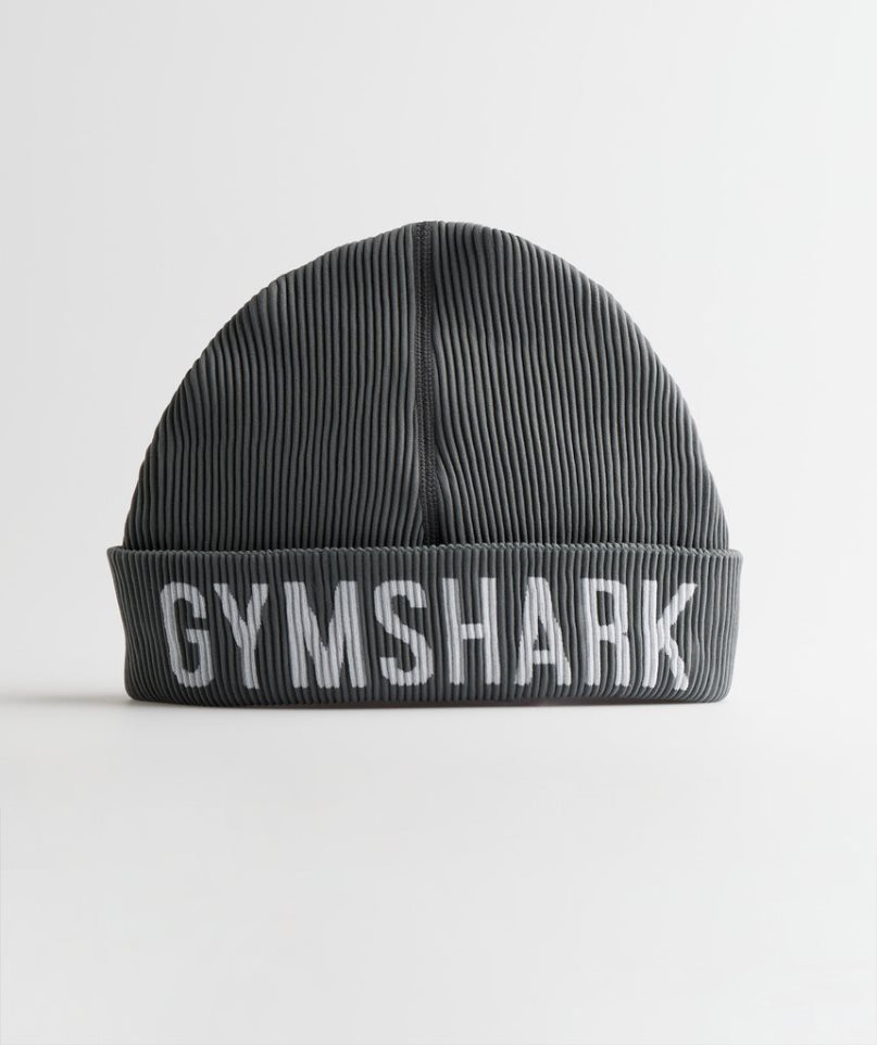 Gymshark Seamless Docker Beanie Grey | NZ 5SPHJD